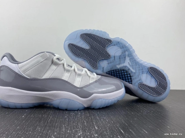 Rep Onekick 11 Cement AV2187-140 Air Grey Jordan Low 0812